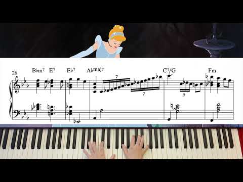 A Dream is a Wish Your Heart Makes Jazz Piano Cover