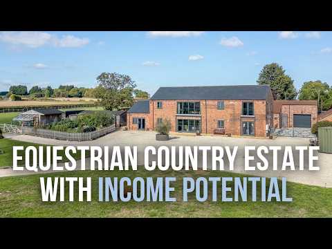 Discover a 10-Bedroom Estate with an Established Business in Nottinghamshire | Property Tour