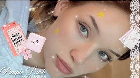 ᯽ ݁˖·pimples? gone. 🩹 Cheonsa®’s pimple 𝓟atch acne-free, smooth glow⭐୨ৎ
