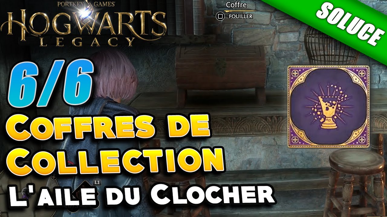L'aile du Clocher Coffres de Collection [Emplacement & Solution
