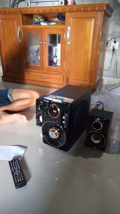 Speaker aktif polytron PMA 9310 bluetooth dan remot