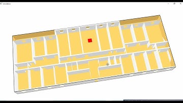 Example of Fire Dynamic Simulation (FDS)