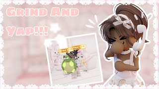 ♡ grind with me for an hour | adopt me grind and yap!!