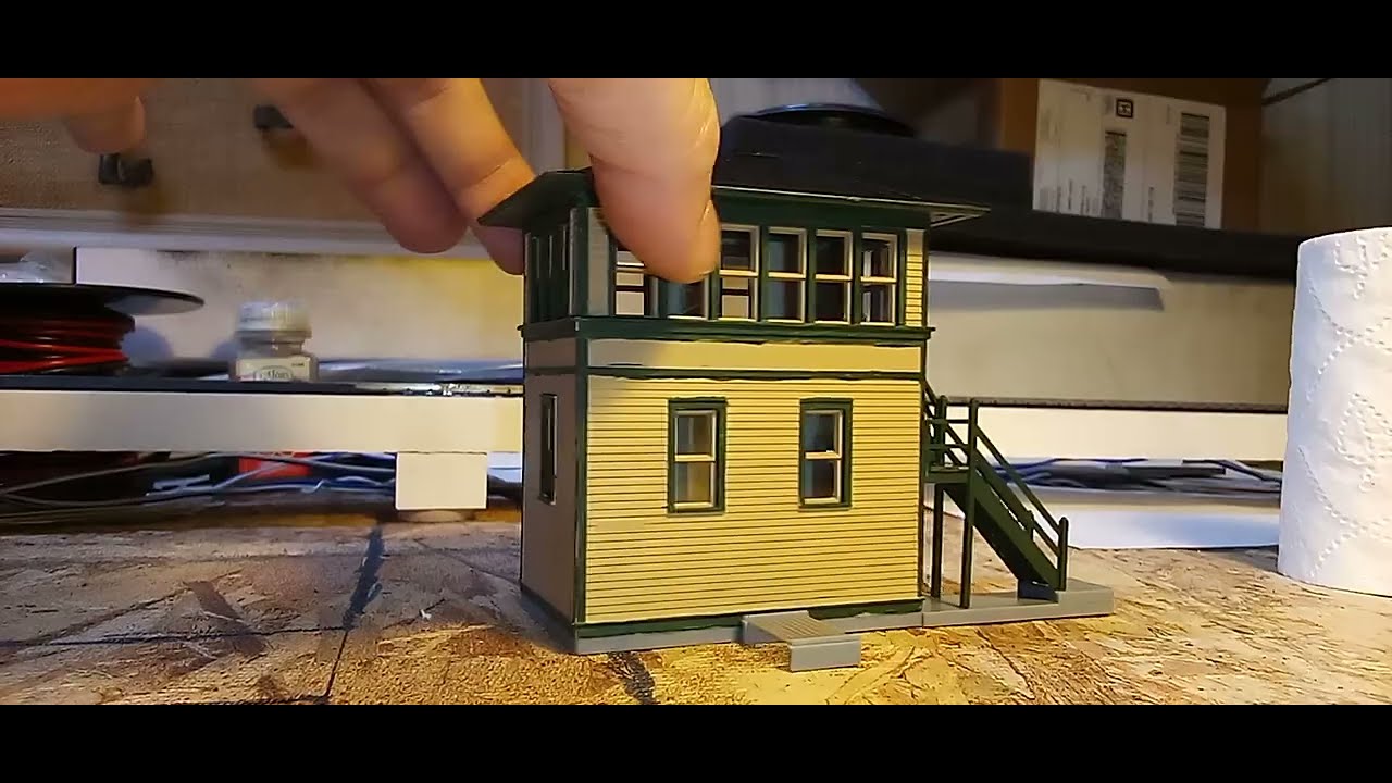 Walther Cornerstone Interlocking Tower 933-3071 - YouTube
