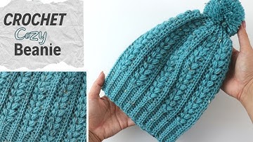 Crochet Easy And Cozy Beanie Hat