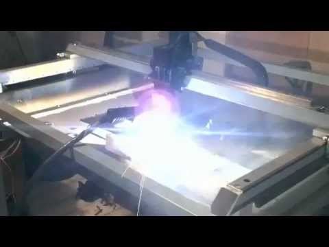 Видео: Металл плазмаар зүсэх