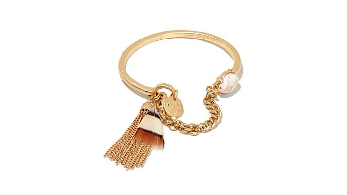 Danielle Nicole "Enchanted Tribal" Tassel Bracelet