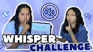 Whisper challenge | Angie & Mich