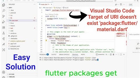 Visual Studio Code Target of URI doesn