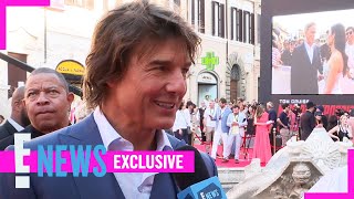 Tom Cruise Talks THAT Mission Impossible Motorcycle Stunt | E! News