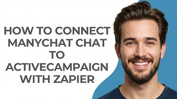 How to Connect Manychat Chat to Activecampaign with Zapier - GUIDE!