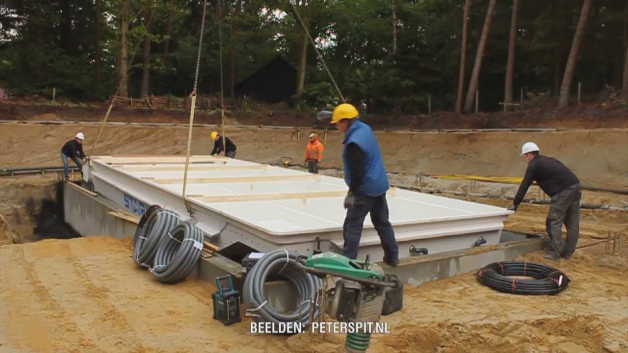 Peterspit.nl Bouwbedrijf Lichtenberg - plaatsen zwembad