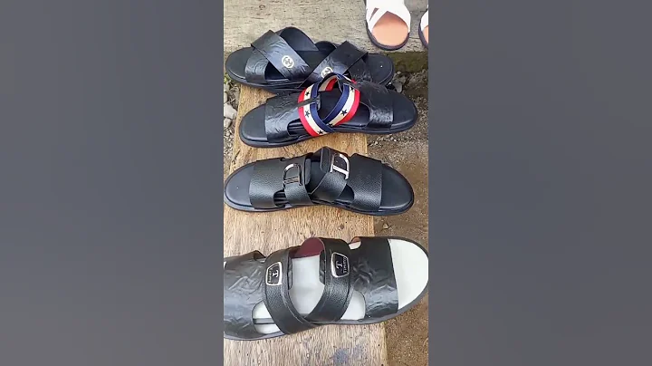 DIY Handcrafted leather sandals #diy #viral