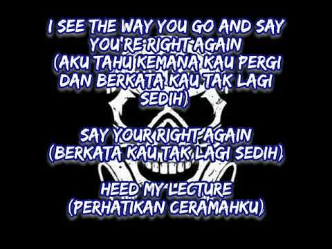 red jumpsuit apparatus - Face down (terjemahan)