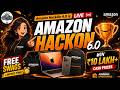Amazon HackOn 6.0 is LIVE 😱 Win FREE Swags, ₹10 LAKH+ Cash Prizes &amp; Internship Opportunities