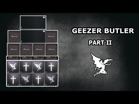 Geezer Butler Amplifier Rig - Black Sabbath "Know Your Bass Player" (2/3)
