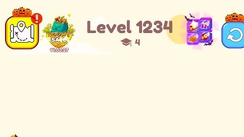 Bird shot colour game level - 1234