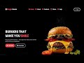 Build a Modern Burger House Website Using HTML &amp; CSS | Fast &amp; Clean Landing Page Tutorial