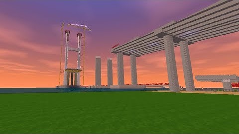 Tiến độ cầu Rạch Miễu 2 map Huỳnh Văn Tình | Mini World