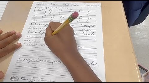 Georgia schools bring back cursive; students practice writing signatures and the preamble