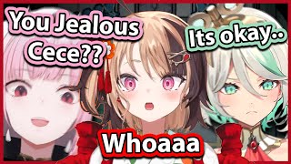 When Cece Suddenly Gets Jealous of Calli's Love for Gigi 【HOLOEN】