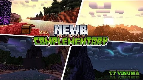 Newb X Complementary Shader For MCPE 1.21+ | Best Shaders For Mcpe Patch - 1.21+ | Mediafıre Link 🔥