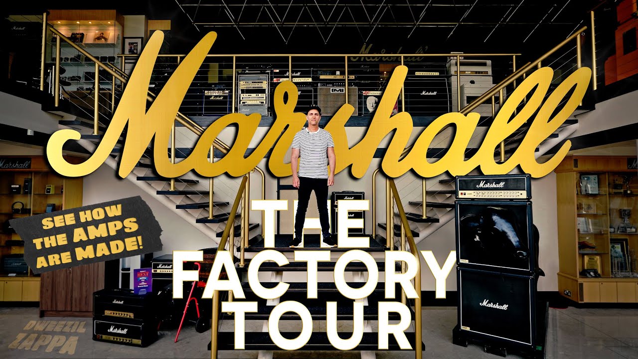 MARSHALL FACTORY Tour w/ Dweezil Zappa!