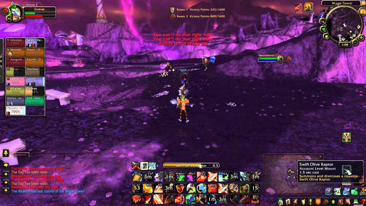 Fury Warrior 5.2 PvP TG with Affliction Warlock EotS Amazing BG! :D - Deedee & Gimlihadanaxe