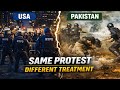 Same Protest, Two Countries | America vs Pakistan Reality Check | ZERO LINE