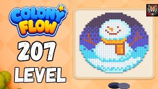 Colony flow Level 207 Walkthrough Solution