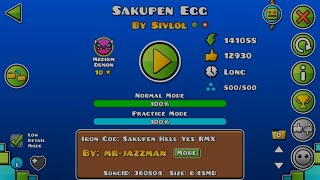 Sakupen Hell but... egg | Sakupen egg by Sivlol (Geometry dash 2.1)