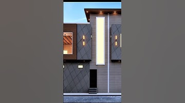 Modern House Front Elevation in Lumion #viral #3ddesign #lumion #elevation #ytshorts