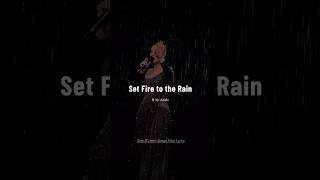 🔥Sing & Learn: Set Fire to the Rain by Adele | Lyrics, Passion& Powerful Emotions #HeartbreakAnthem