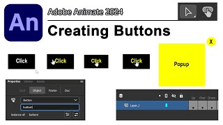 Celebrity Creating Buttons and Popups in Adobe Animate Net Worth