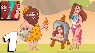 Gameplay Comics Bob - Funny Caveman Adventure Game Levels 1 #ComicsBob​ #PenguinGaming​ #Android screenshot 5