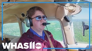 Louisville student earns pilot's license before graduating high school