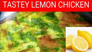 How To Make Lemon Chicken Easy And Delicious Recipe Cook With Hijab