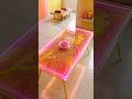 This Resin Flower Table Looks Unreal 😱🌸✨#shorts