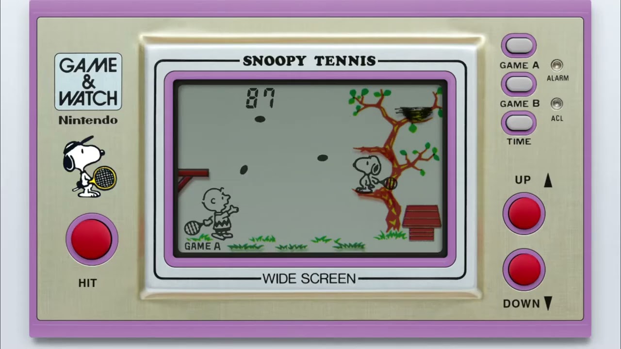 H*H様 Snoopy Tennis　1982 　Nintendo ゲーム&ウォ H*H様 Snoopy Tennis 1982 Nintendo ゲーム&ウォ | 任天堂