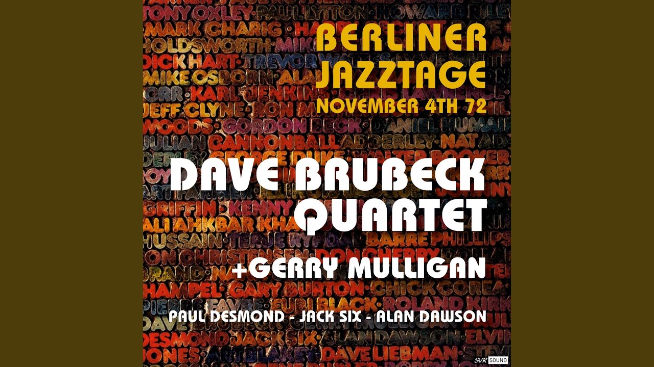 Take five ((Berliner Jazztage, Berlin November 4th. 1972