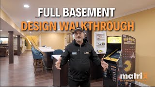 Full Basement Design Walkthrough | Inside the Thought Process Behind the Ultimate Man Cave