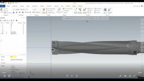 Mastercam 2021 - Creating Insert Drills