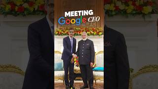Pm Modi Meets And Interacts With Google Ceo Sundar Pichai
