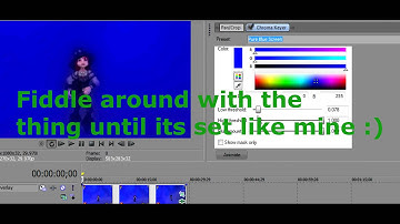 How to Blue Green Red Screen  on w101 :)
