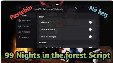 [OP🔥] 99 Nights In the Forest Script | NO KEY | PASTEBIN |