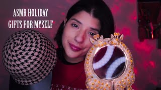 ASMR HOLIDAY GIFTS FOR MYSELF - SLEEPY SHOPPING HAUL