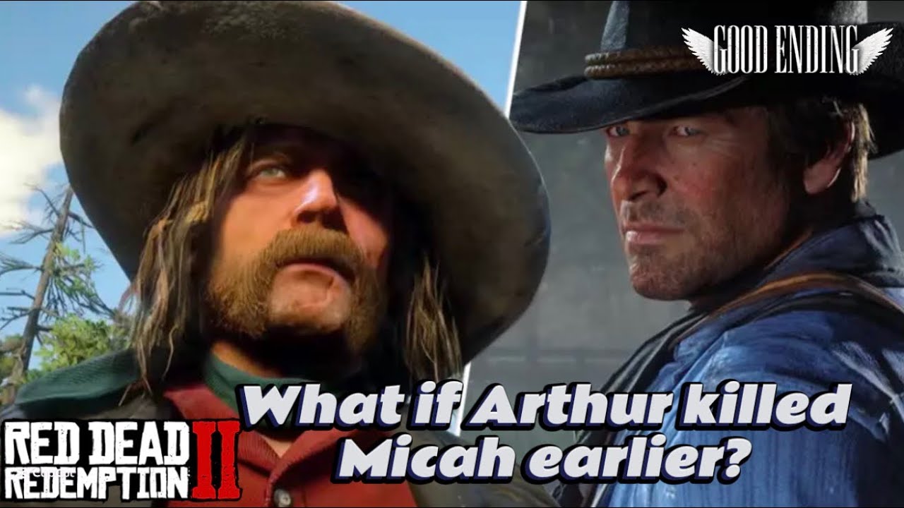 What if Arthur killed Micah earlier? 🧐 (RDR2 THEORY)