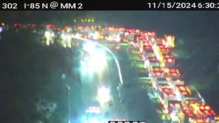 SCDOT: All lanes blocked on I-85 near the Georgia, South Carolina state line