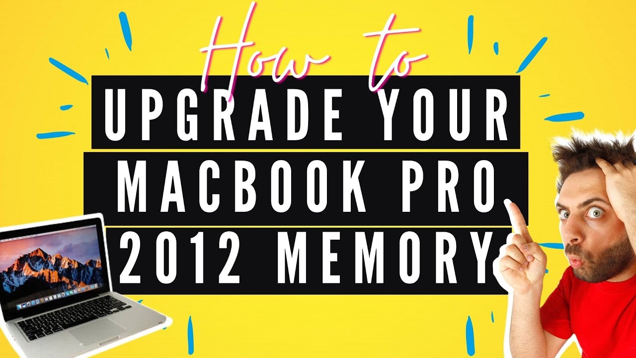How To Upgrade RAM or Memory of Macbook Pro 2012 Model No. A1278 - YouTube