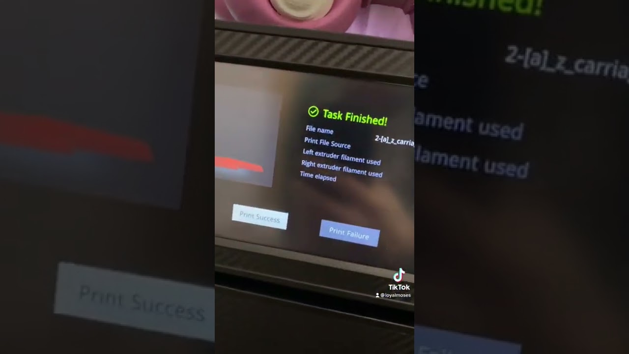 Test 3d print in ASA for our Voron Trident 300 is near perfect! 😍 